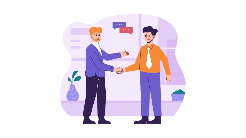 coach meeting client